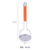 Modelo Nuevo 26 Años Manual Triturador de Papa y Calabaza para Cocina Casera, Herramienta Multifuncional de Acero Inoxidable para Triturar