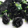 Brotecitos de Té de Rosa Pequeños, Decoraciones de Pared de Flores para Bodas, Cortina de Cuentas DIY Cabezas de Flores Artificiales