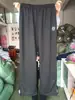 Pantalones de Chándal con Cremallera Bordados Transfronterizos Europeos y Americanos Pantalones Casuales High Street Hip-Hop Rap Street Talla Americana para Hombre y Mujer Venta al por Mayor