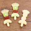 4 Espetos de Frutas Artificiais Coloridos Brinquedo Acessórios de Resina Morango Laranja Transparente Pingente de Crataegus Candied Pingente