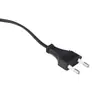 El fabricante suministra Cable con enchufe coreano de dos polos, Cable de alimentación coreano de tubo de figura de ocho negro de dos polos