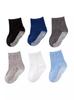 Calcetines de Piso para Bebé Estilo Primavera y Otoño con Puntos Antideslizantes, Calcetines para Niños, Calcetines para Bebé, Calcetines para Niños Pequeños