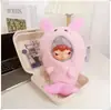 Solo ropa de muñeca: Colgante de muñeca de peluche de vinilo de la serie Hirono Road Log, Ropa de muñeca Hirono, Camiseta, Ropa interior, Delantal
