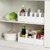 Cajas de Almacenamiento para Gabinetes Domésticos para Artículos Varios, Snacks, Utensilios de Cocina, Cosméticos, Cestas de Almacenamiento Apilables de Escritorio Estilo Japonés