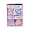 Novo Pingente de Acrílico com Contas de Diamante Sanrio Fofo Pingente de Bolsa Criativo de Alto Valor Chaveiro Pingente Descompressor