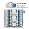 Esterilla de Playa Impermeable Plegable Extra Grande para Exteriores, Esterilla de Picnic para Acampar, Esterilla Impermeable a la Humedad, Esterilla de Picnic Ultrasónica con Película de Aluminio Engrosada