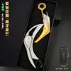 Valorant 16cm Morado Dorado Frenesí Ultra-Limitado Set Flash Llavero de Juguete de Metal
