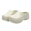 Zapatos de Chef Impermeables para Exteriores para Mujer, Chanclas de Eva Antideslizantes de Cobertura Media para Verano para Hombre, Mocasines Cerrados para Interiores y Hogar