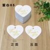 Etiqueta punto blanco y negro corazón tarjeta de regalo decoración de regalo etiqueta pequeña tarjeta de agradecimiento redonda gracias