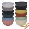 Bol de Trigo para Arroz Sopa Ramen Vajilla Doméstica Anticaída Engrosado Set de 4/6/8 Piezas
