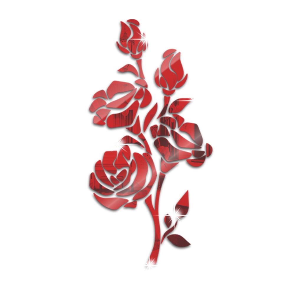 SM228 亚克力玫瑰花