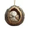 Decoraciones de Colgante Plano Acrílico de Nuevo Producto Transfronterizo Adornos Navideños Regalo Navideño Perfecto Animales para Árbol de Navidad