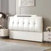 Respaldo de Madera Maciza Acolchado Suave para Cabecera 2025 Nuevo Estilo Moderno Simple Accesible Lujo De Pie Panel Trasero Ultradelgado Pieza Única Compra Individual