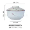 Tarro Doméstico de Cerámica Estilo Chino Resistente a Altas Temperaturas para Almacenar Carne, Aceite, Manteca de Cerdo, Aceite de Chile, con Tapa, Bol Especial para Sal, Tarro de Condimentos
