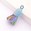 Acessórios Ultra-curtos Pulseira Pingente Colar Pingente Borla Estilo Étnico de Xizang Fio de Algodão Colorido Borla Curta