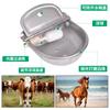 Bebedero de acero inoxidable tipo flotador para ganado vacuno, caballos y ovejas bebedero para cerdos agua potable bebedero automático para perros y ganado vacuno
