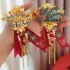 Cerimônia de Casamento Broche Dragão e Fênix Noivo Não Gaste um Par de Sentido de Alto Padrão Breton Suprimentos Completos para Casamento