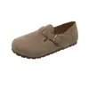 Mocasines Slip-On Zapatos de Moda Tendencia 2026 Primavera y Otoño Nuevos Versátiles Zapatos Estilo Birkenstock