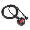 Cable de Alimentación Angulado Estándar Británico de Comercio Exterior, Cable de Alimentación Tipo Ocho, Cable de Alimentación con Enchufe Grande Estilo Británico, Cable Angulado Estándar Británico, Cola Tipo Ocho