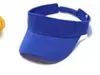 Protección Solar Verano Deportes al Aire Libre Gorra de Béisbol sin Parte Superior, Visera para Tenis, Gorro de Algodón Abierto