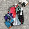 Camisa floral de manga larga estilo Hong Kong retro, con caída, para hombres y mujeres, parejas, versátil, holgada, tendencia, estilo perezoso, camisa cubana