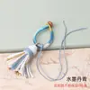 Chaveiro de Franja de Algodão Estilo Xizang, Pingente de Franja para Celular, Pequena Franja, Acessórios DIY Feitos à Mão, Atacado Decorativo