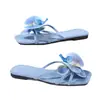 Sandalias Florales de Estilo Hada para Mujer de Comercio Exterior, Nuevo Calzado de Verano para Exteriores, Adecuadas para Faldas, Sandalias Transfronterizas de Suela Plana al por Mayor