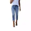 Jeans de Moda Retro Slim Elásticos para Mujer de Suministro Transfronterizo de Comercio Exterior Europeo y Americano