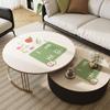 Mesa Redonda Pequeña Mantel Redondo para Mesa de Café Alfombrilla Desechable Resistente a la Suciedad Impermeable Mantel Anti quemaduras Sentido Avanzado Alfombrilla Antideslizante Alfombrilla para Mesa de Comedor Alfombrilla para Escritorio