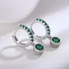 Brincos Mais Vendidos Transfronteiriços com um Toque de Luxo Leve e de Alta Qualidade, Argolas de Orelha Banhadas a Ouro Real com Zircônia Microincrustada, Presilhas de Orelha de Nicho de Alta Qualidade