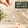 Pegatina de silicona anti-colisión para puerta sin perforaciones y sin dejar rastro, tira anti-colisión para manija de puerta, protector de pared, pegatina silenciosa, tope de puerta reductor de ruido para refrigerador