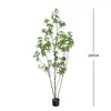 Árbol de Dinero Artificial Grande de Piso Planta Verde Falsa Bonsái para Decoración de Interiores de Oficina y Centro Comercial Arreglos y Proyecto Decoración Suave