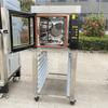 Forno de circulação de ar quente de 5 placas por atacado com forno de pizza de prateleira, equipamento especial para assar pão, venda direta da fábrica