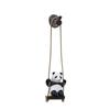 Columpio Lindo Panda Figura DIY Paisaje Micro Creativo Muñeca de Jardinería Muñeca Pequeña Adorno de Coche Imán para Refrigerador