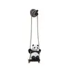Colgante de Panda Mecedor para Coche, Lindo y Relajante Colgante para Espejo Retrovisor, Decoración Creativa de Moda para el Interior del Coche