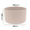 Copo de Água Capa Antiderrapante Capa Inferior de Borracha Copo de Vidro Isolamento Capa de Silicone Transfronteiriça 7,5cm9cm Capa de Copo de Silicone Universal