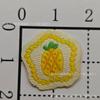 Etiqueta Tecida Padrão Flor de Sobremesa Desenho Animado Etiqueta de Tecido Decoração Roupas Grampo de Cabelo Lenço Patch Material Decorativo Acessórios Varejo