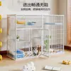 Gaiola para Gatos Interna Extra Grande Espaço Livre Vila para Pets Quarto de Maternidade para Gatos Casa de Gato Ninho de Gato Tipo Residencial Estrutura de Escalada para Gatos Montagem