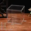 Caja de Almacenamiento de Acrílico Plástico Transparente Cuadrada Caja de Exhibición Caja de Empaque para Souvenir Regalo Galleta Dulce Té
