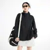 Chaqueta Cortavientos de Primavera y Otoño para Hombre, Chaqueta Fina de Montañismo, Ropa Exterior para Acampar y Senderismo, Deportiva Casual, Se Puede Imprimir Logo