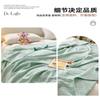Colcha de Toalla de Algodón Verano Oficina Manta para Siesta Cubre Manta Algodón Puro Manta Acondicionador de Aire Manta para Sofá Uso en Cama