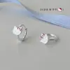Brincos de Gato Fofo de Desenho Animado para Mulheres, Luxo Leve com Sensação de Alta Qualidade, Presilhas de Orelha com Pino de Prata, Design Exclusivo, Brincos de Esmalte, Estilo Fresco e Simples