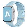 Adecuado para Apple Watch 10 S11 Hebilla Mariposa Correa de Silicona Perforada iWatch Ultra Pulsera Transpirable