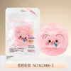 Laipinshang Life Niñas Bonito Suave Relleno Esponja de Maquillaje Flock Cuadros Agradable a la Piel Grueso Maquillaje Suave Cojín de Aire