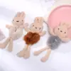 Diadema de Oso Linda Coreana, Femenina, Simple Goma para el Cabello, Banda Elástica, Cola de Caballo, Accesorios para el Cabello de Felpa para Niños de Otoño e Invierno