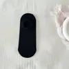 Meias Femininas, Cor Sólida, Malha Vazada, Meias Invisíveis Respiráveis Versáteis, Meias de Corte Baixo Antiderrapantes de Silicone, Respiráveis e Absorventes de Suor