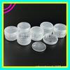 Botella Transparente para Crema 15g Botella de Recarga para Mascarilla Facial Botella de Muestra para Crema Facial con Tapa Interior 15ML Botella de Boca Ancha para Mascarilla de Barro Caja para Pomada