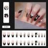 Manicura Uñas Postizas Dulce Cool Estilo Oscuro Douyin Celebridad de Internet Calcomanías para Uñas Uñas Postizas de Alta Gama Venta al por Mayor