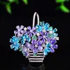 Broche de Buquê Floral com Design Deslumbrante, Moderno e Versátil, Broche Elegante para Suéteres e Casacos, Acessório