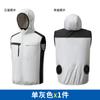 Verano Nuevo Ropa de Aire Acondicionado Chaleco con Capucha Ropa con Ventilador de Refrigeración Chaleco sin Mangas Refrigeración Prevención del Calor Carga Refrigeración